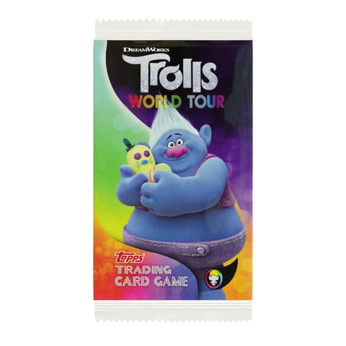 5 x Trolls World Tour Trading Card Booster Packs